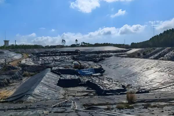 polyester geotextile for landfill