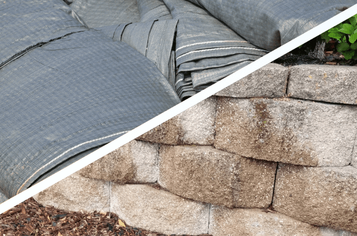 geotextile fabric for retaining walls