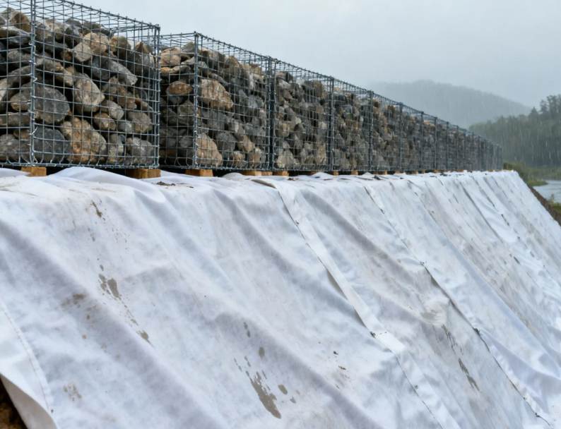 Geotextile Installation